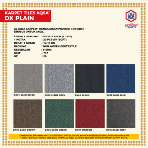 Karpet Tiles DX Plain