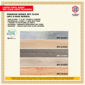 Lantai Spc Klik E-9000 Premium Series