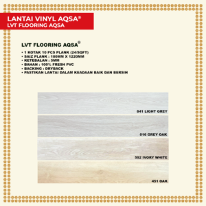 PRE ORDER - LVT Flooring Aqsa