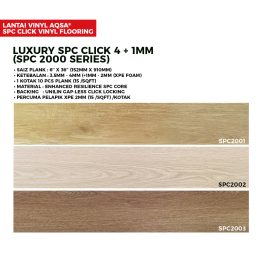 LUXURY SPC CLICK 4+1MM (SPC 2000 SERIES)